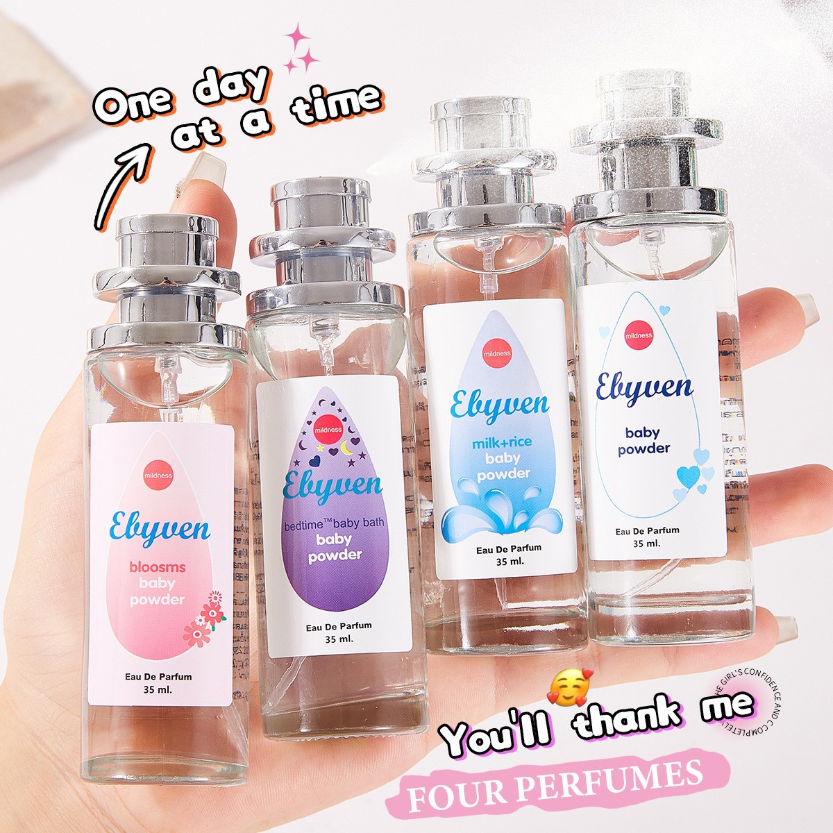 Perfume Alcohol Fragrance - Baby Milk Powder Women Perfum Fresh