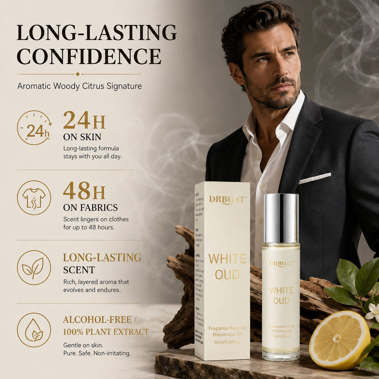 Men Roll-on Perfume Oil,Fresh  - đánh giá và giá Perfume Alcohol Fragrance