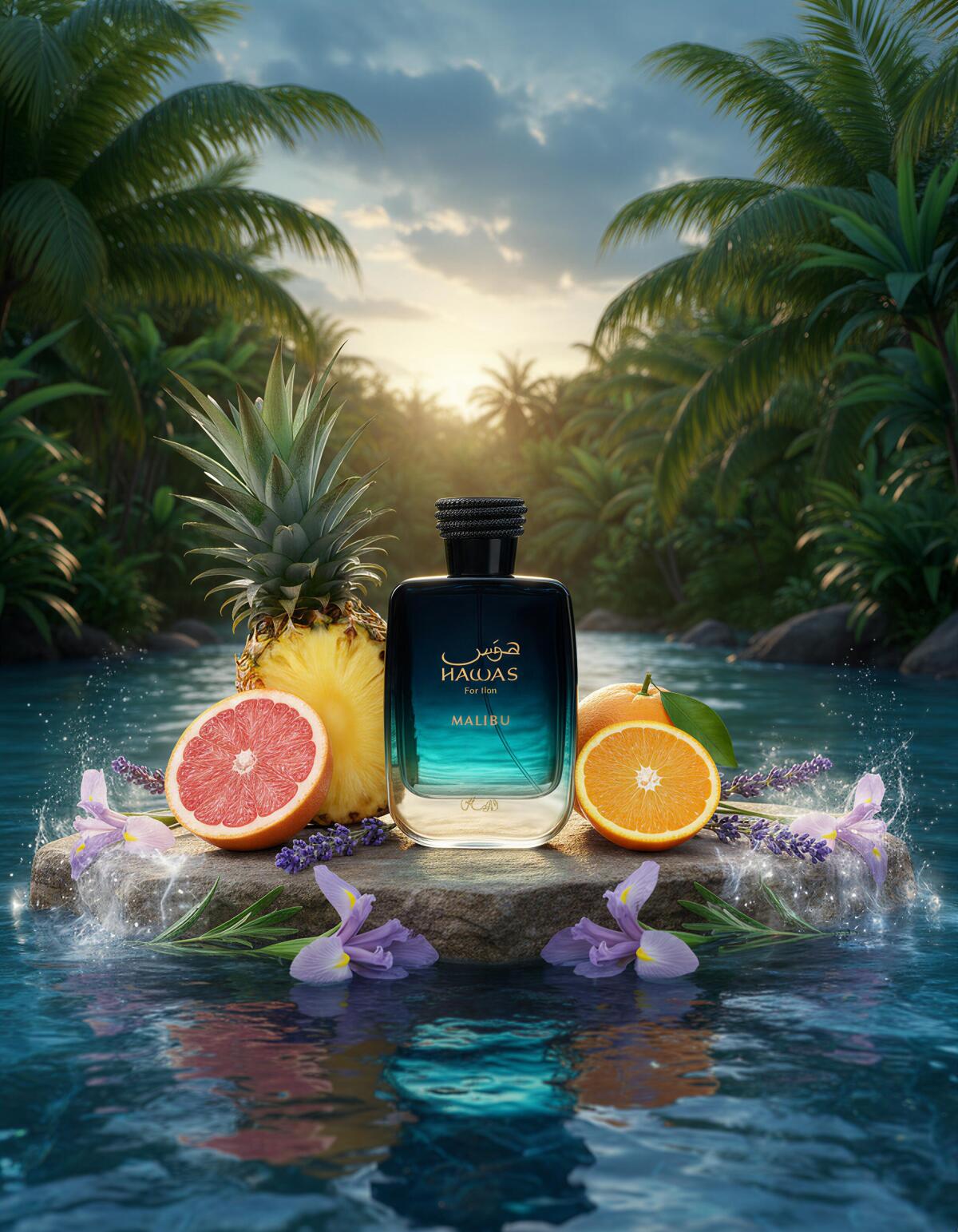 Rasasi Hawas Malibu For Him ED - đánh giá và giá Perfume Fragrance Concentration
