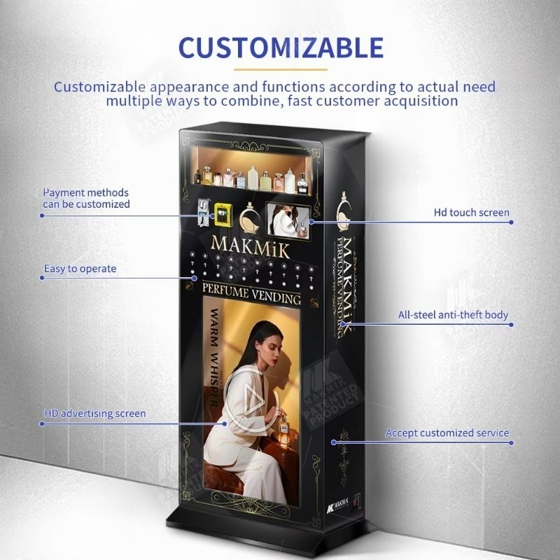 Perfume Vending Machine Stand  - đánh giá và giá Perfume Fragrance Sale